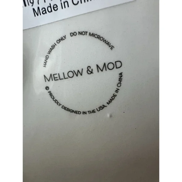 Mellow & Mod Cat Drinking Water Tall Bowl "Pink tulips" Hand Painted Colorful - Picture 4 of 10